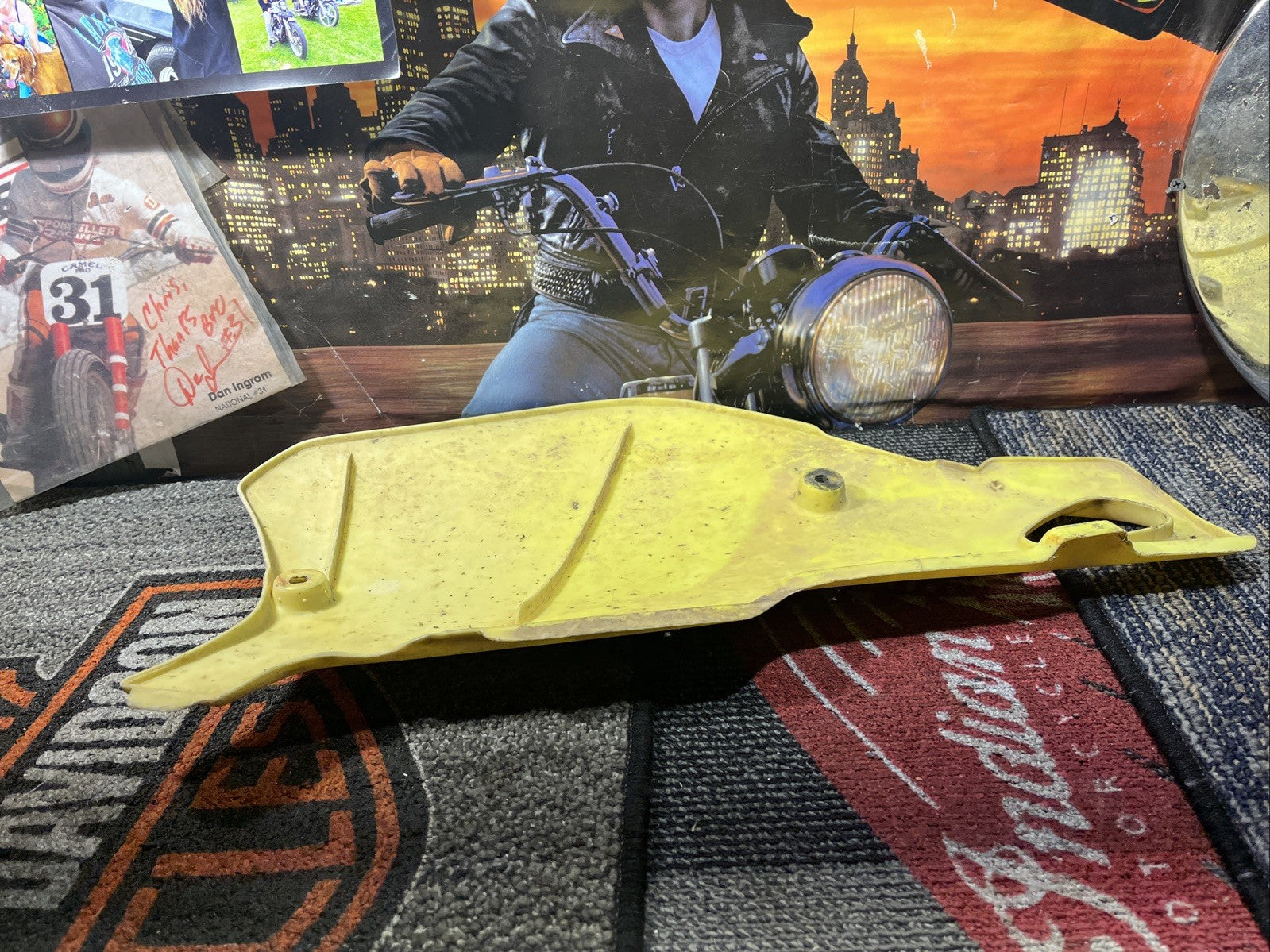 93 Husaberg Number Plates