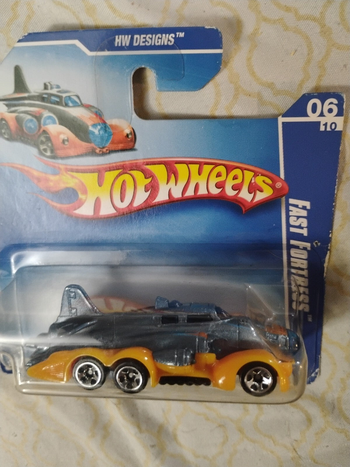 2009 Hot Wheels Designs Orange Fast Fortress  102/190