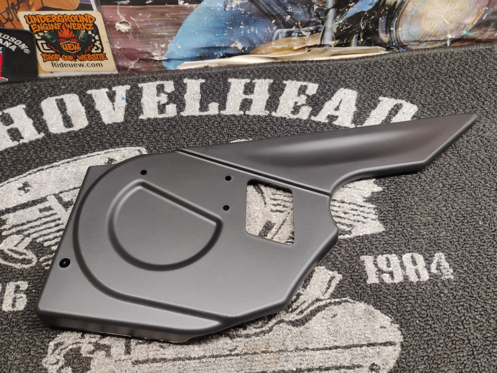 OEM Buell Engine Sprocket Cover Transmission Pulley Belt Guard Black