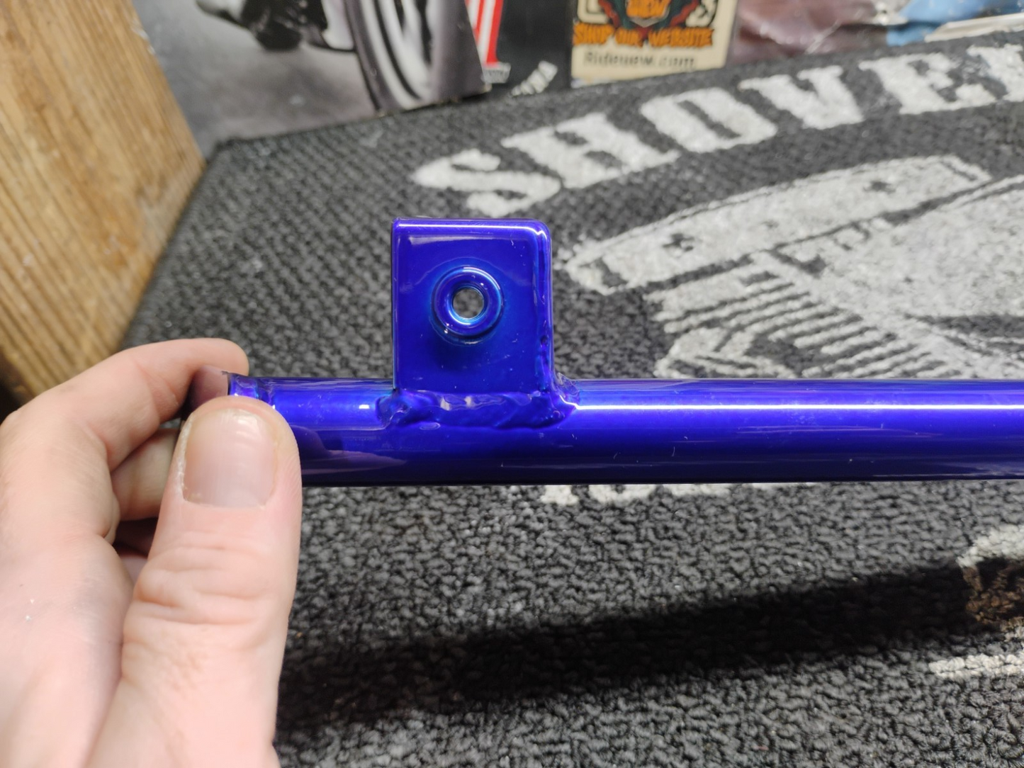 1999 Buell X1 Lightning Blue Side Stand Kickstand Limited Edition