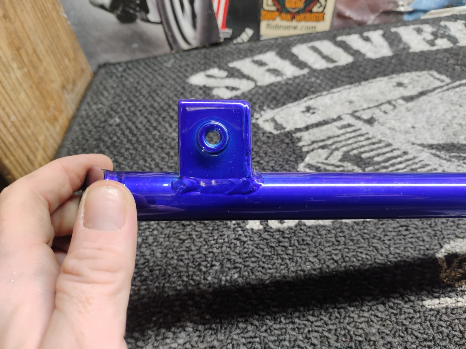 1999 Buell X1 Lightning Blue Side Stand Kickstand Limited Edition