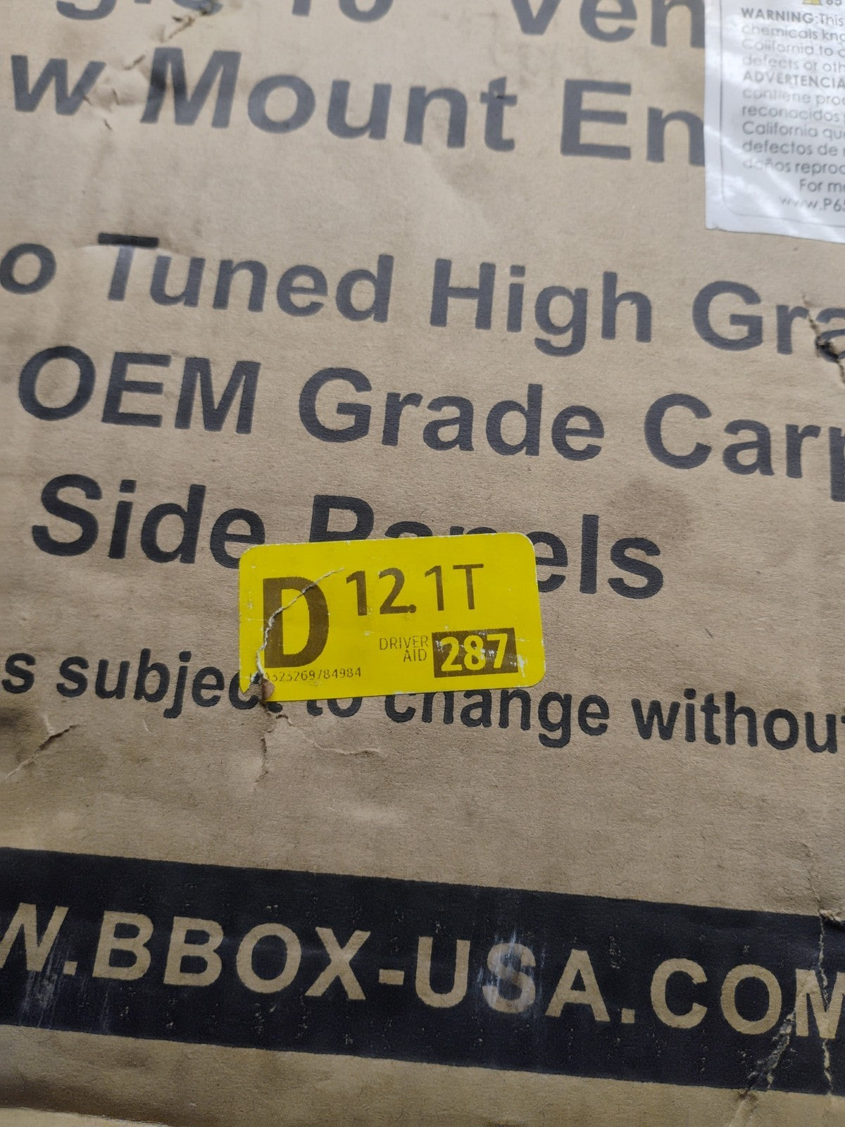 Bbox 10" Single Sealed / Shallow Mount Subwoofer Enclosure Boxes & Enclosures...