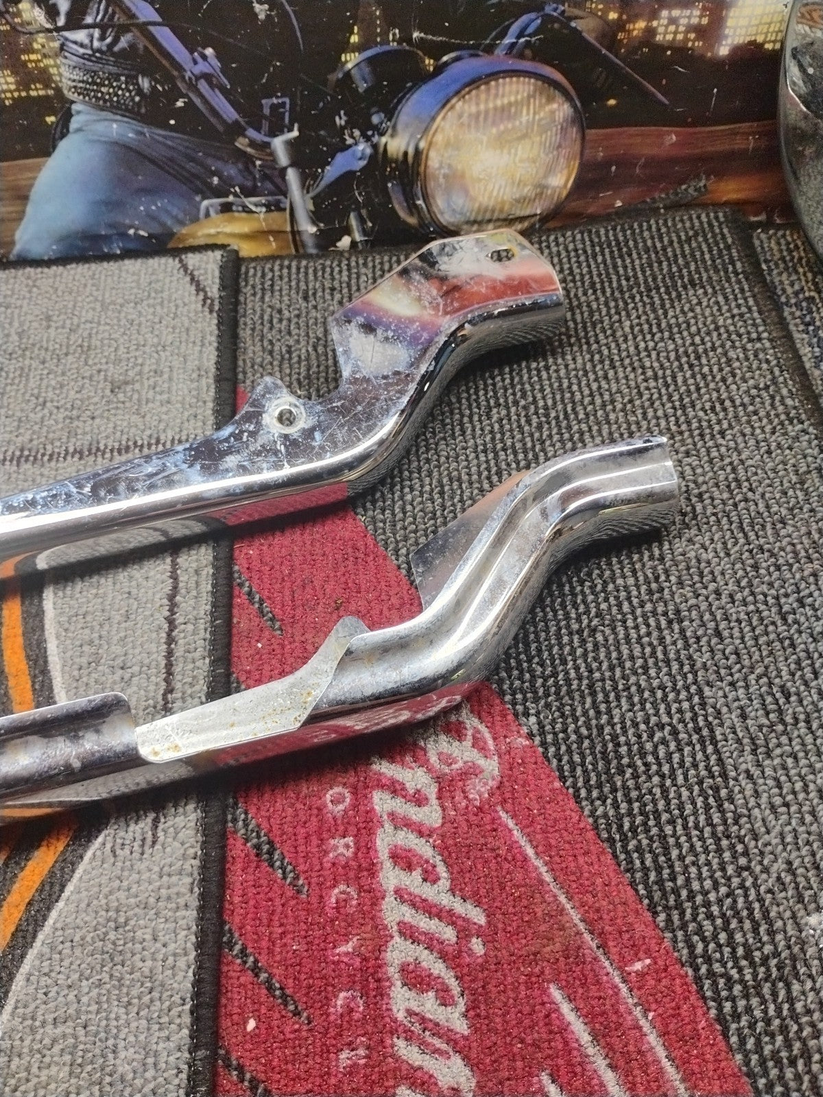 2008 HARLEY-DAVIDSON ROAD KING POLICE FLHP FRAME COVER COWL CHROME TAIL OEM SEAT