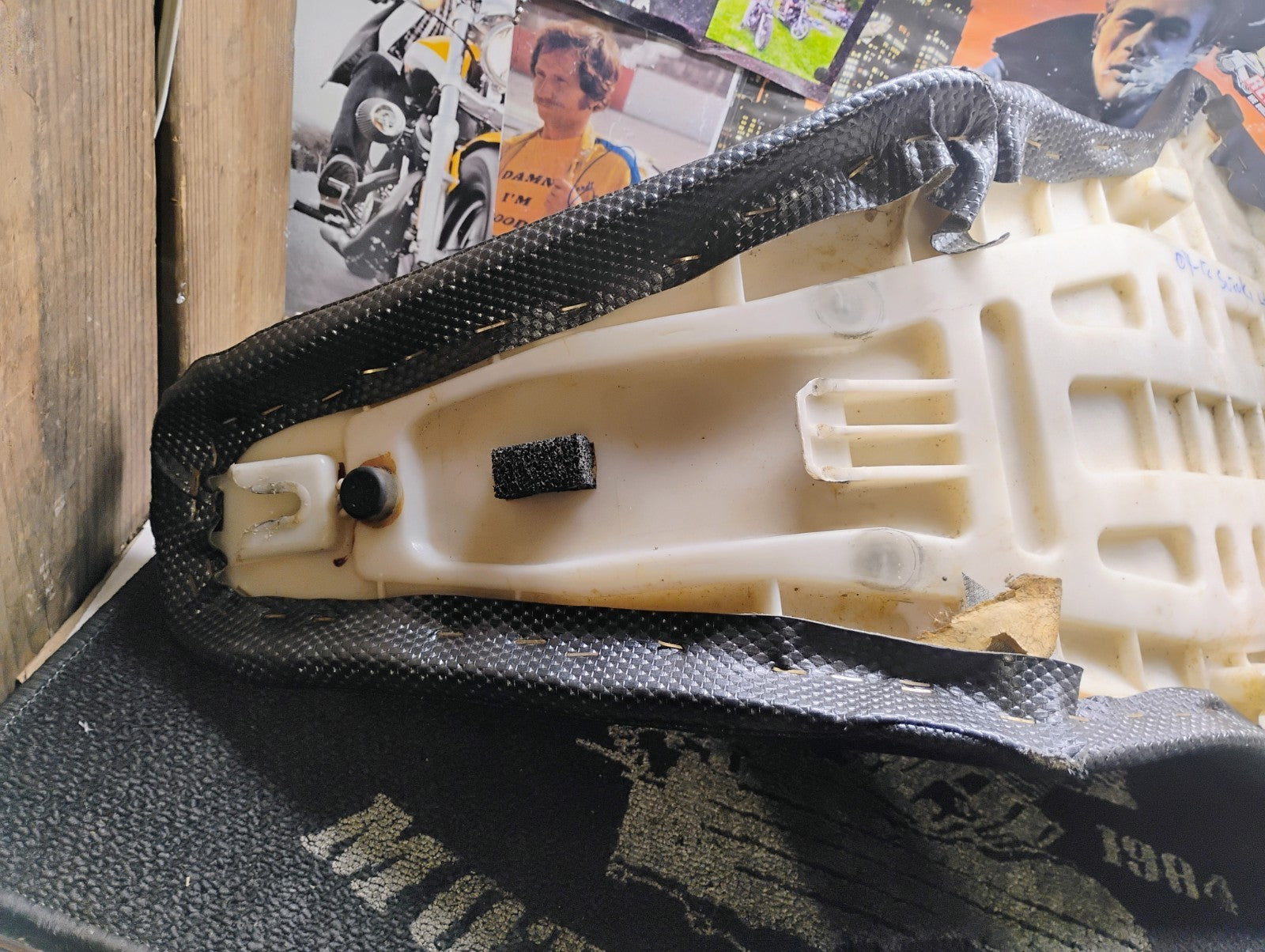 2004-2012 Suzuki LT-Z400 OEM Seat Black Z400 QuadSport ATV