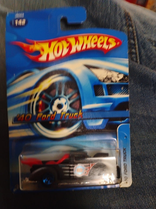 2006 Hot Wheels '40 FORD TRUCK ~ Matte Black ~ NIP