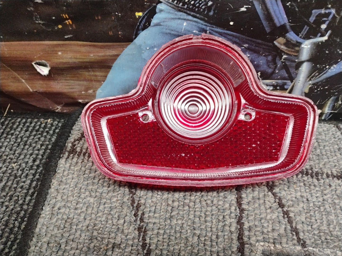 BSA, Triumph Rear Light Lens Lucas 679 Style