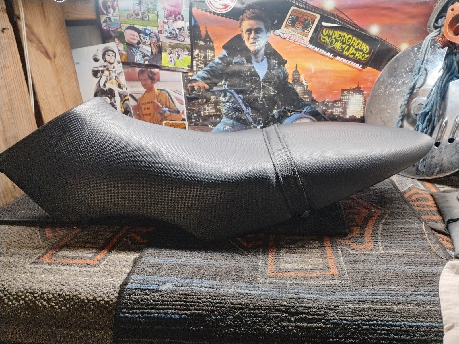 OEM Buell XB12S Motorcycle Seat Black Rider Saddle