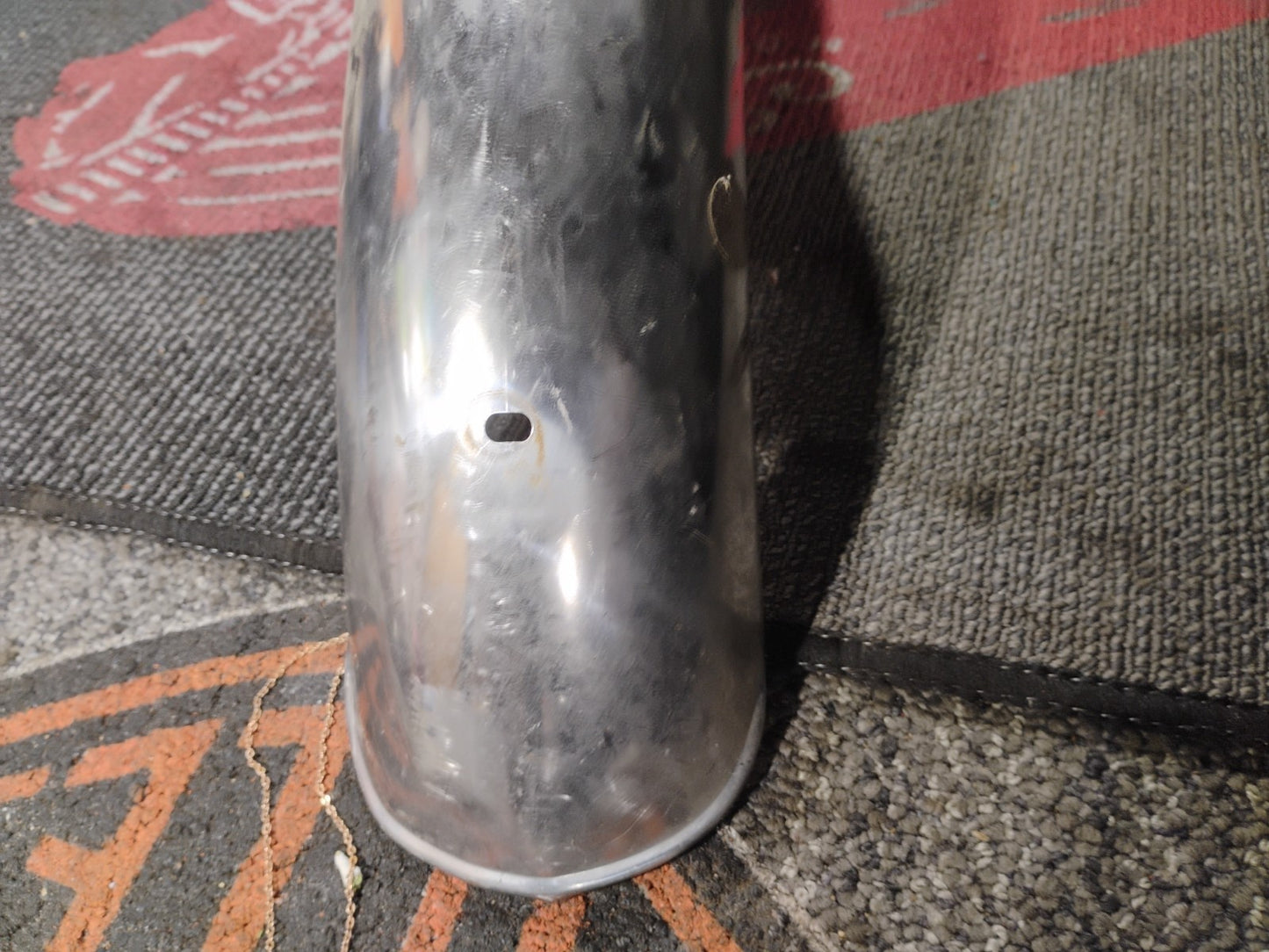 Stainless Rear Motorcycle Fender