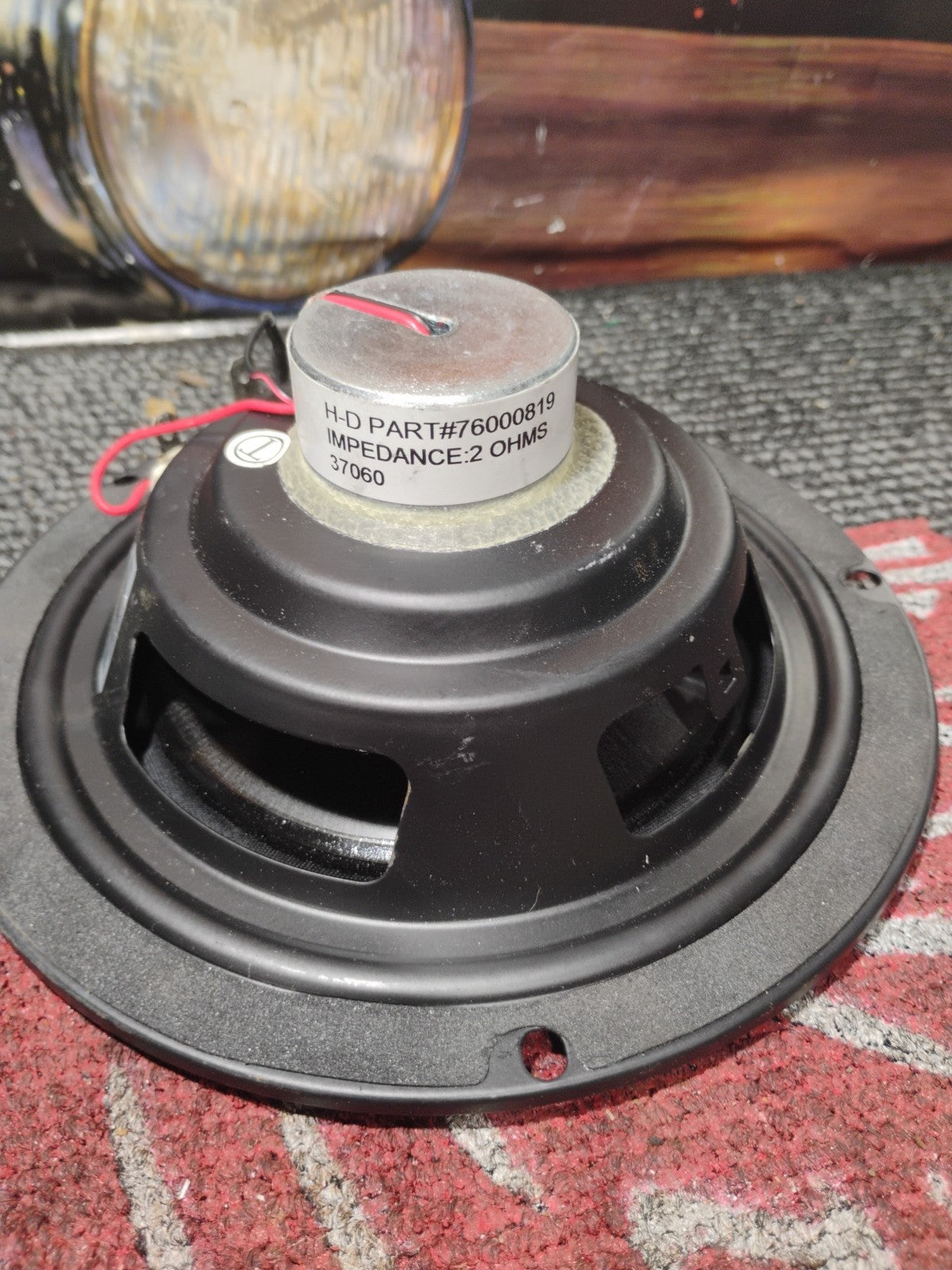 Harley OEM 2014-23 Touring 6.5" Front Fairing Tour Pak Pair  Speakers 76000819