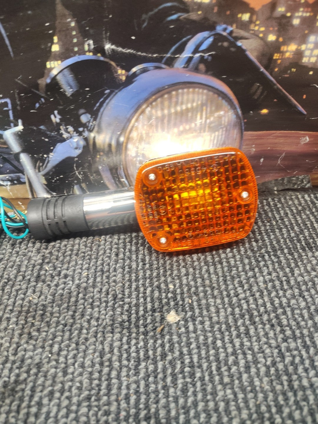 Turn Signal Blinker Light Bar For Honda REBEL CA250 CMX250 X400 VTX1300 VTX1800