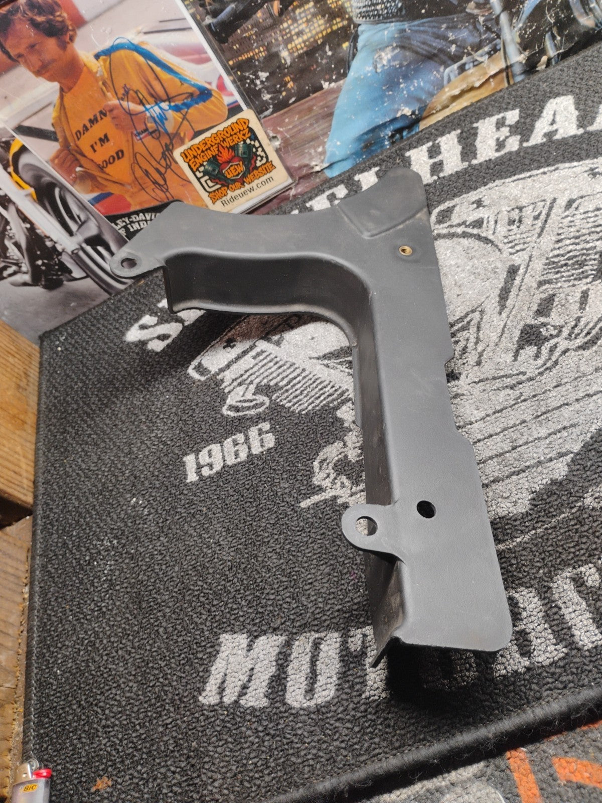 OEM Harley Davidson Softail Lower Belt Guard Cover Black 2000-2006