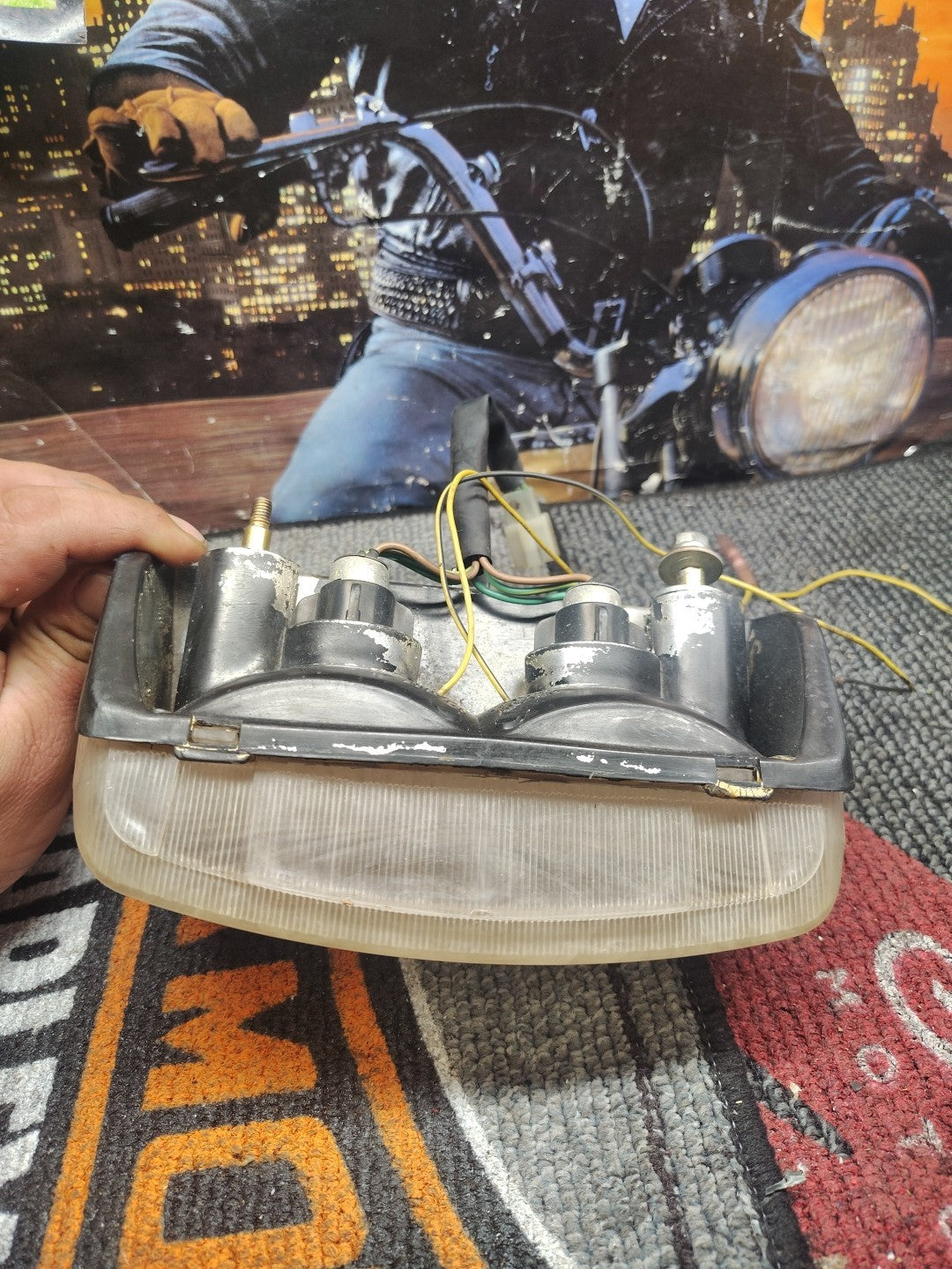 91 92 93 94 Honda CBR600 CBR 600 F2 Clear Alternatives Taillight Tail Light