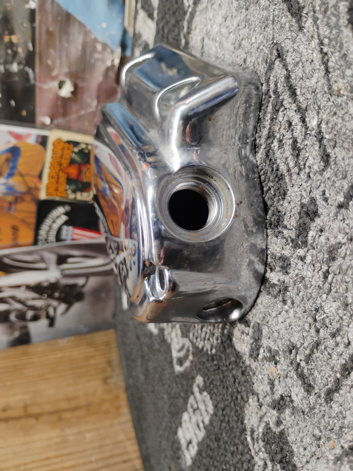 Harley-Davidson Chrome Transmission Side Cover Touring Dyna Softail