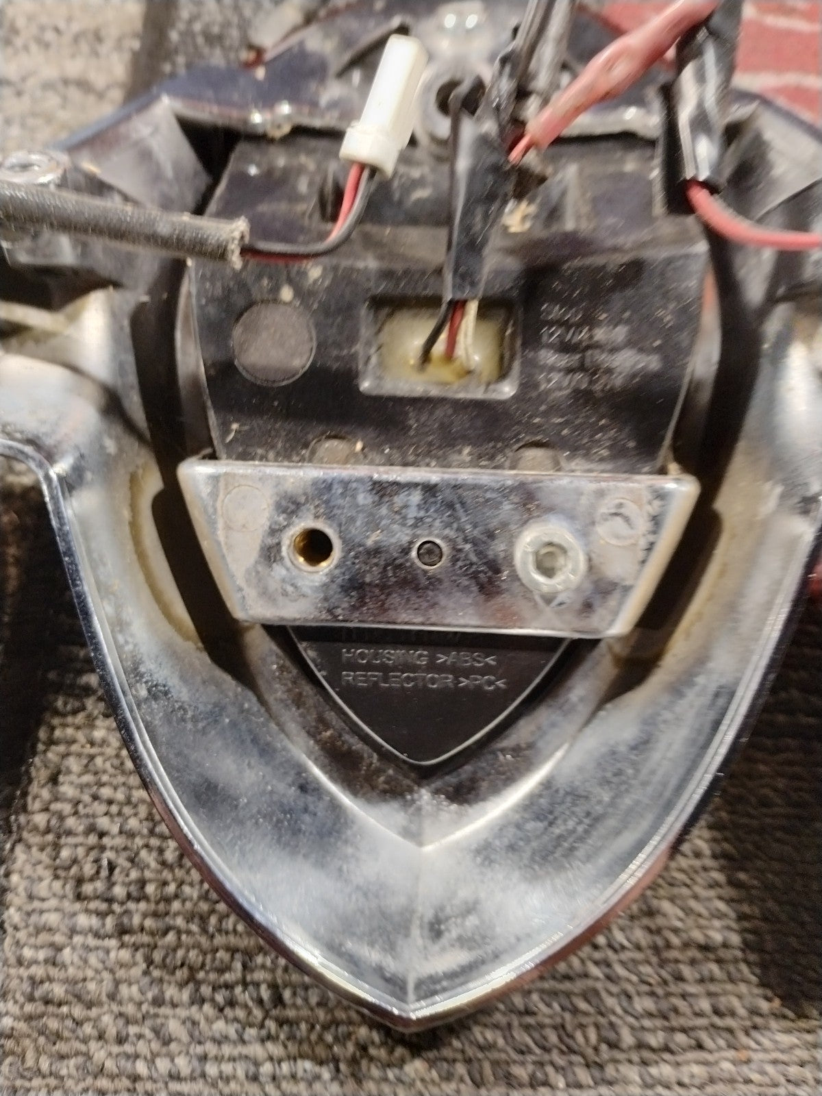 Chrome Tail Light Top Trim Cover For Indian Chief Chieftain Roadmaster 2014-2018