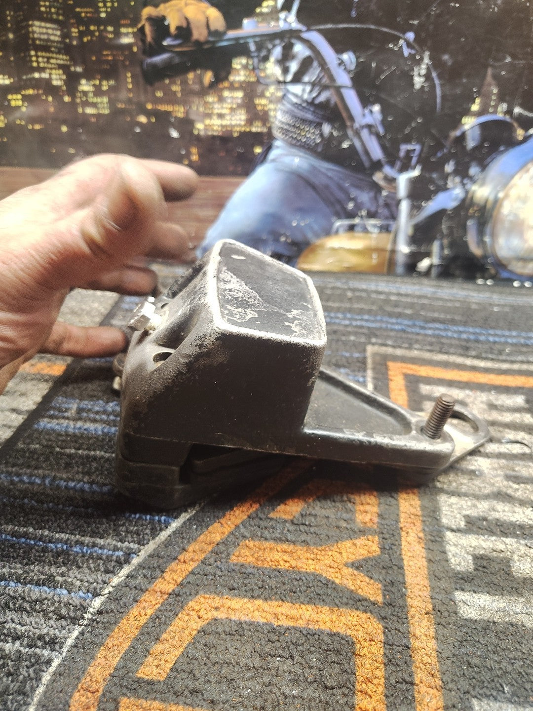 Original Harley Davidson 1974 - 1977 Front Brake Caliper & Master Cylinder (U290