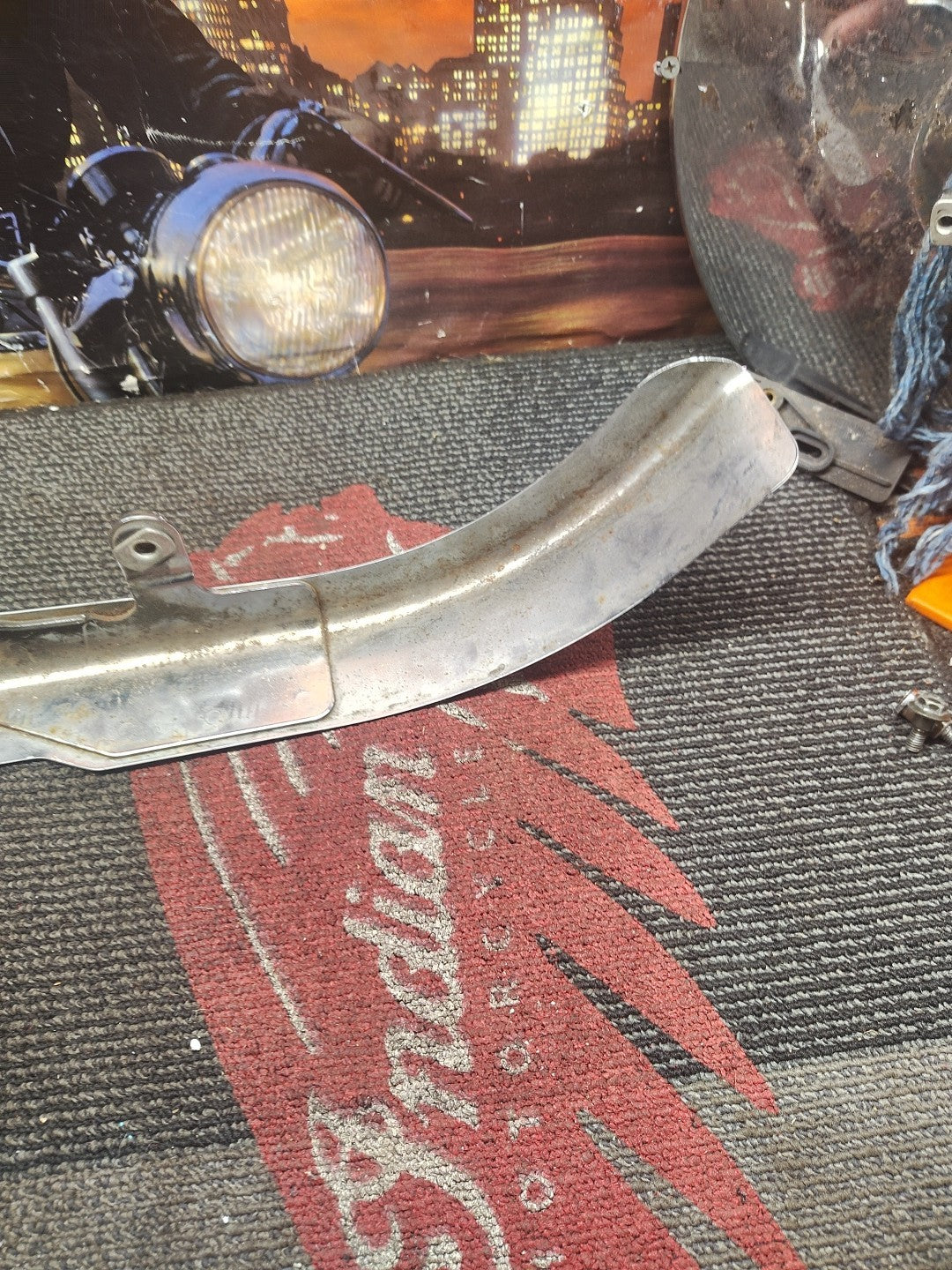 2000-2006 Harley Davidson Softail BELT GUARD FLST FXST DRIVE BELT GUARD #1328