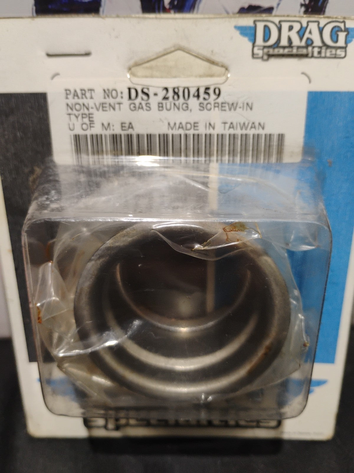 DRAG SPECIALTIES DS280459 NON VENT BUNG SCREW IN NOS 