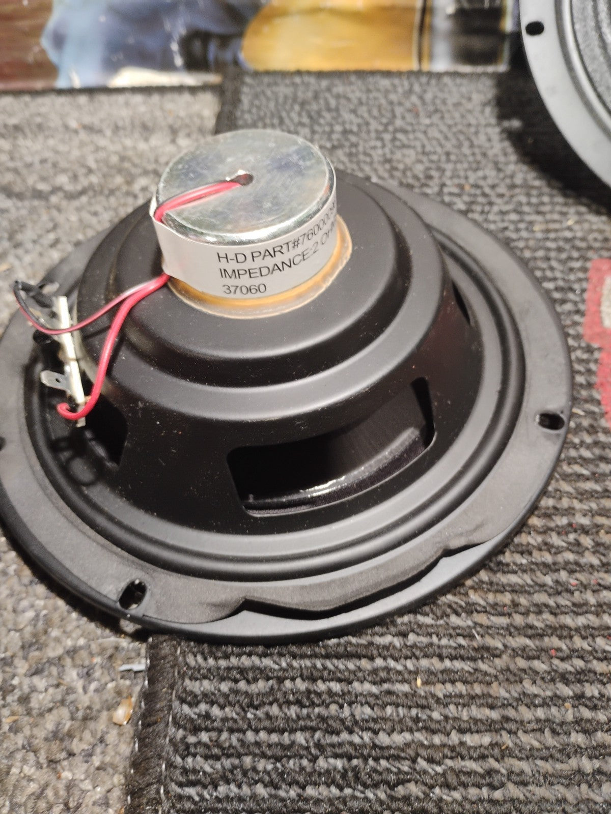 Harley OEM 2014-23 Touring 6.5" Front Fairing Tour Pak Pair  Speakers 76000819