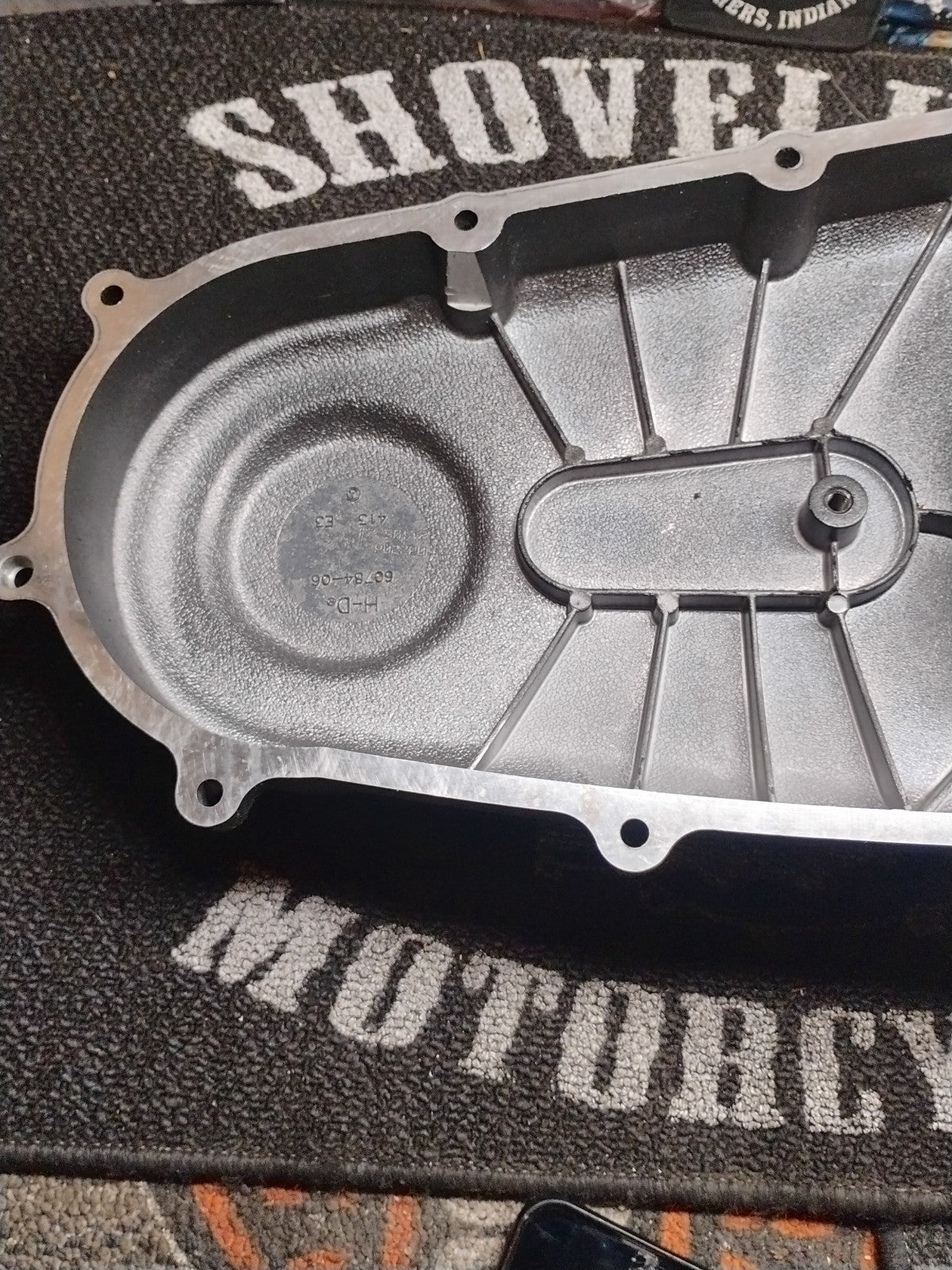OEM Harley-Davidson 60784-06 Touring Wrinkle Black Outer Primary Cover 2006-2017