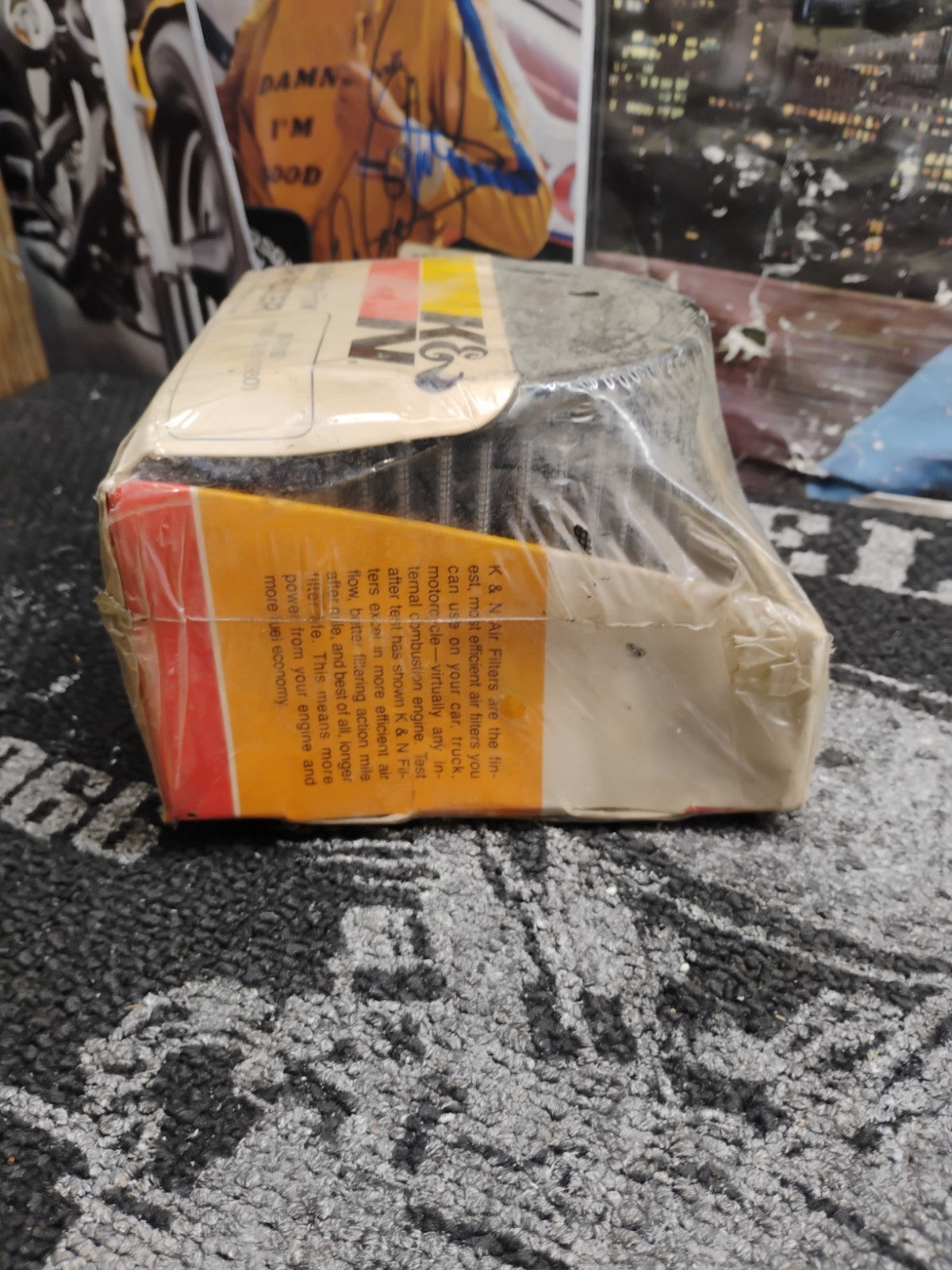 NOS Washable/High-Flow Air Filter CB650 K&N HA75/80 (1980)