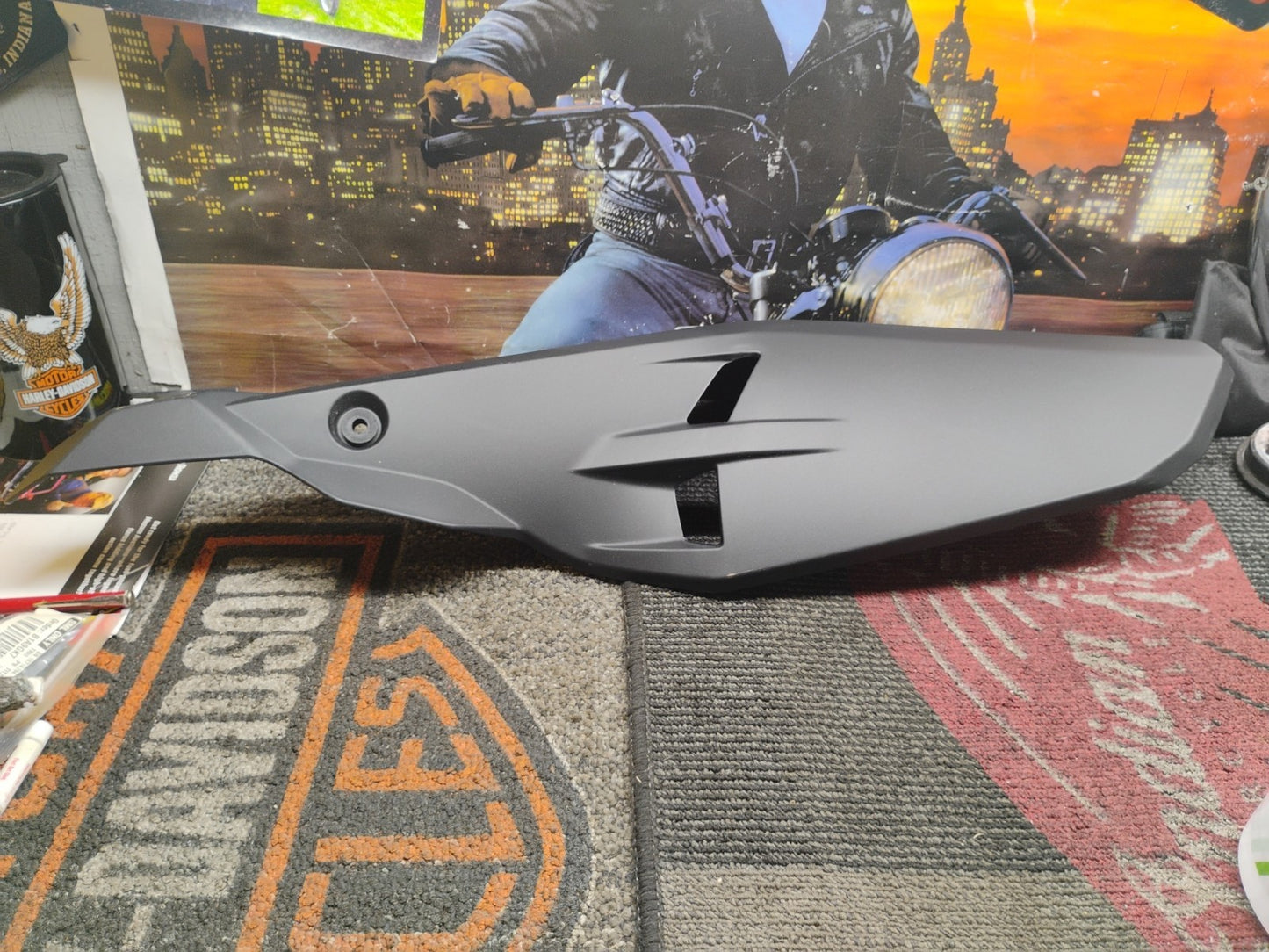 BMW C400GT / C400X Exhaust Muffler Cover Shield Heat 46639467909