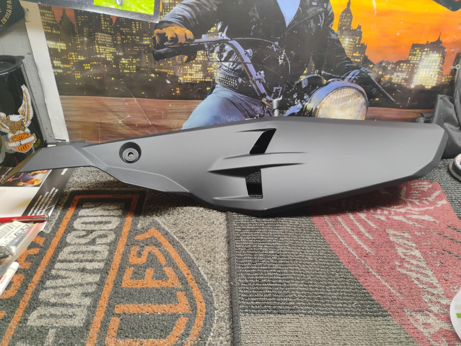 BMW C400GT / C400X Exhaust Muffler Cover Shield Heat 46639467909