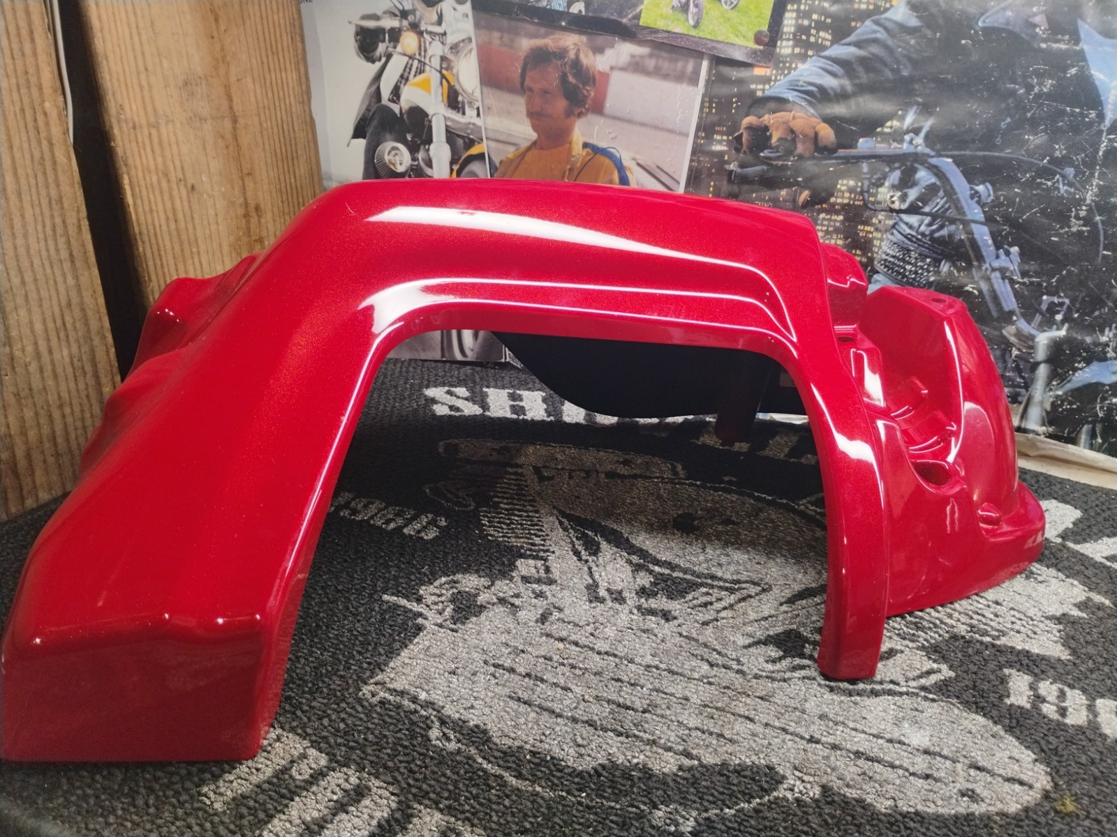 2012 Harley-Davidson CVO Right Lower Fairing Tomahawk Red OEM 58817-05