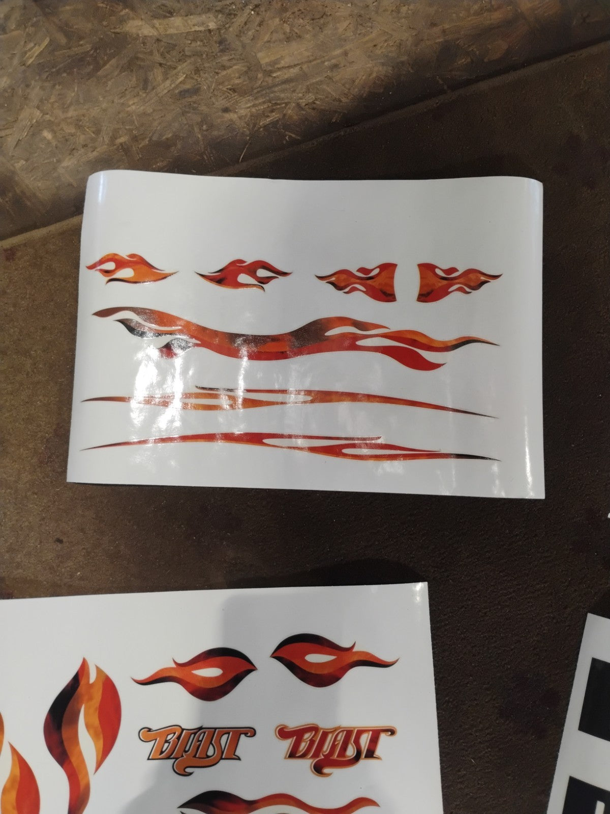 NOS OEM Buell Blast Personal FX "Heater" Decal Kit 13578-01Y Complete