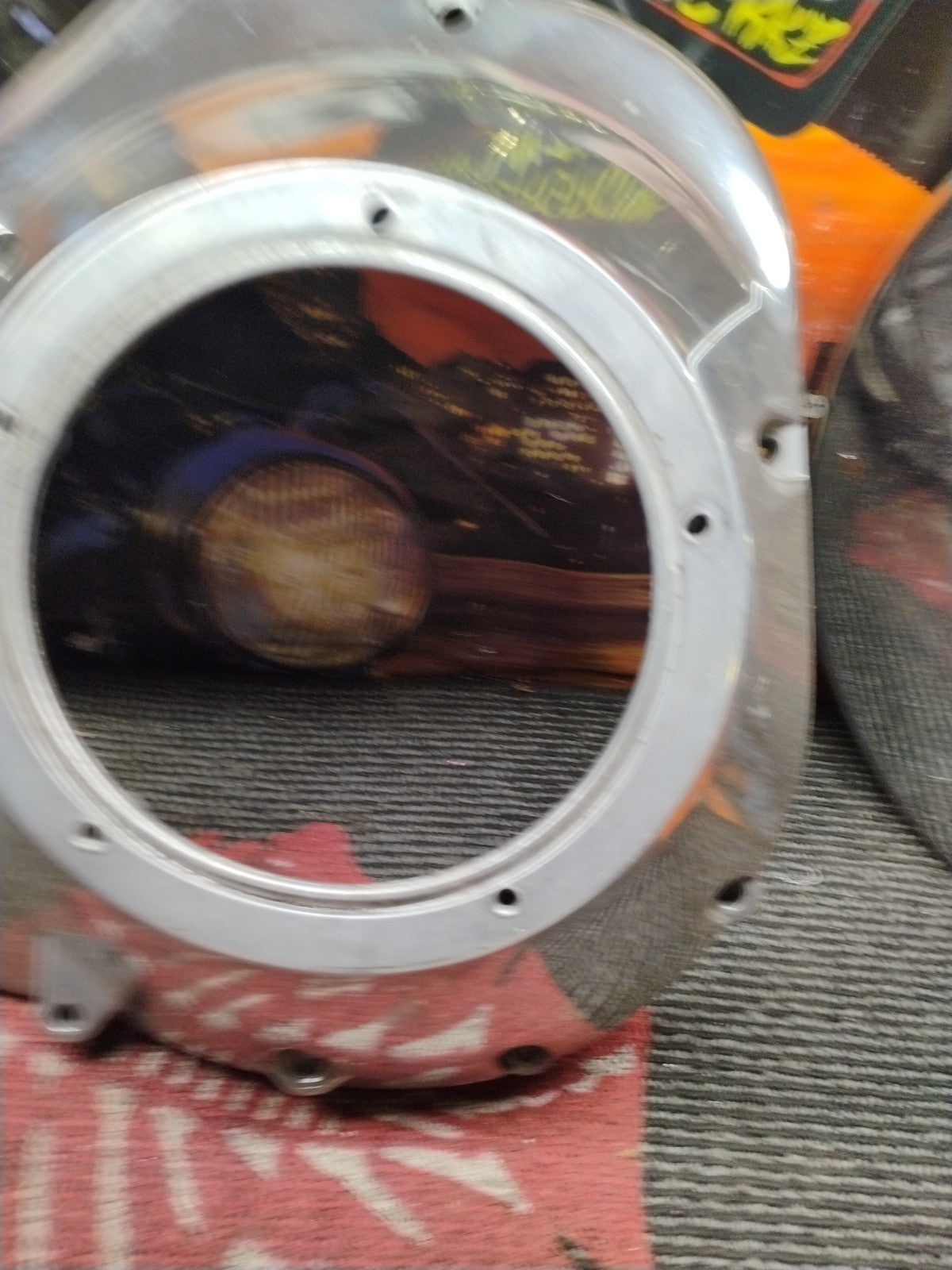 2000-2006 Harley Davidson Electra Glide OUTER PRIMARY CLUTCH COVER *2435