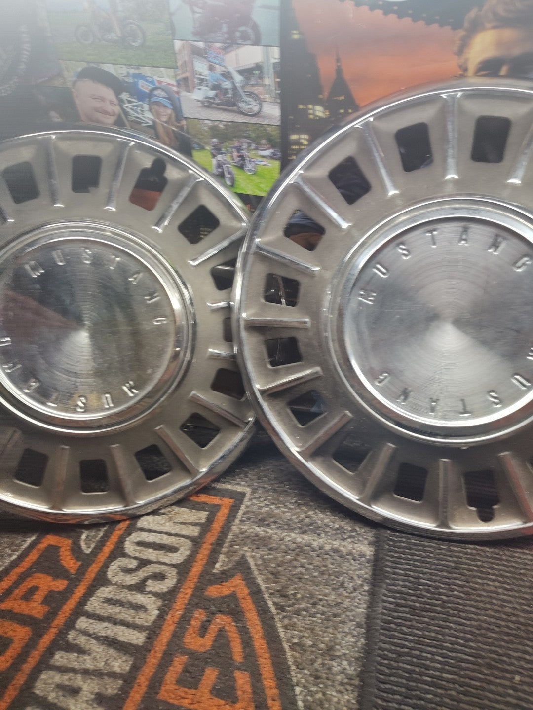 1968 Ford Mustang Hubcaps Wheel Covers SET OF 3