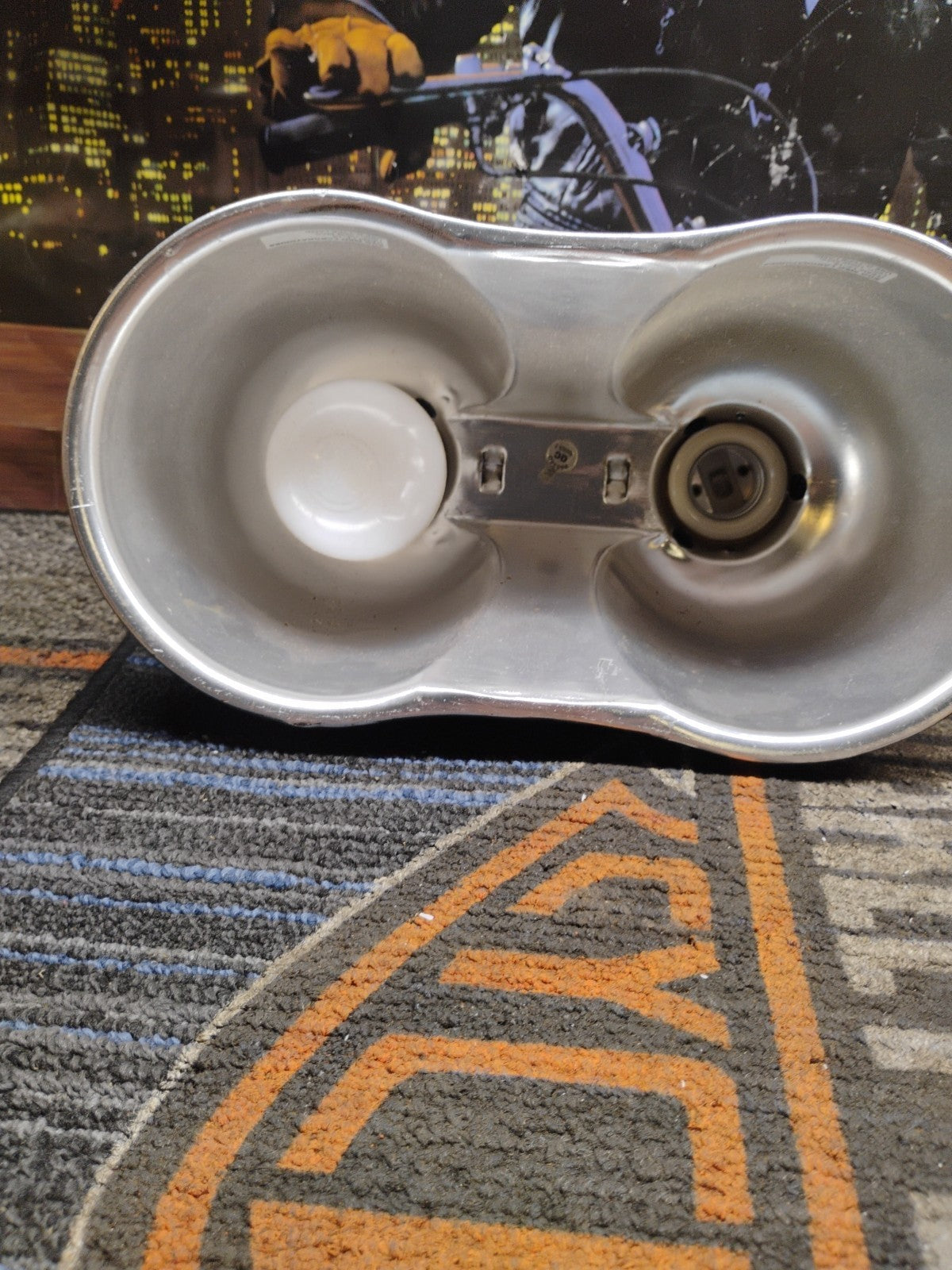 Zoo Med Reptile Dual Mini Deep Dome Heat Lamp Light Fixture LF-19 Tested Works