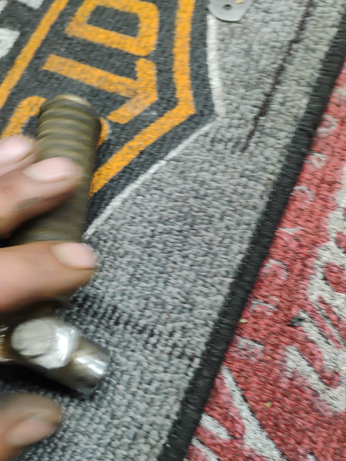 VINTAGE HARLEY DAVIDSON 4" RUBBER PASSENGER FOOT PEG (E)