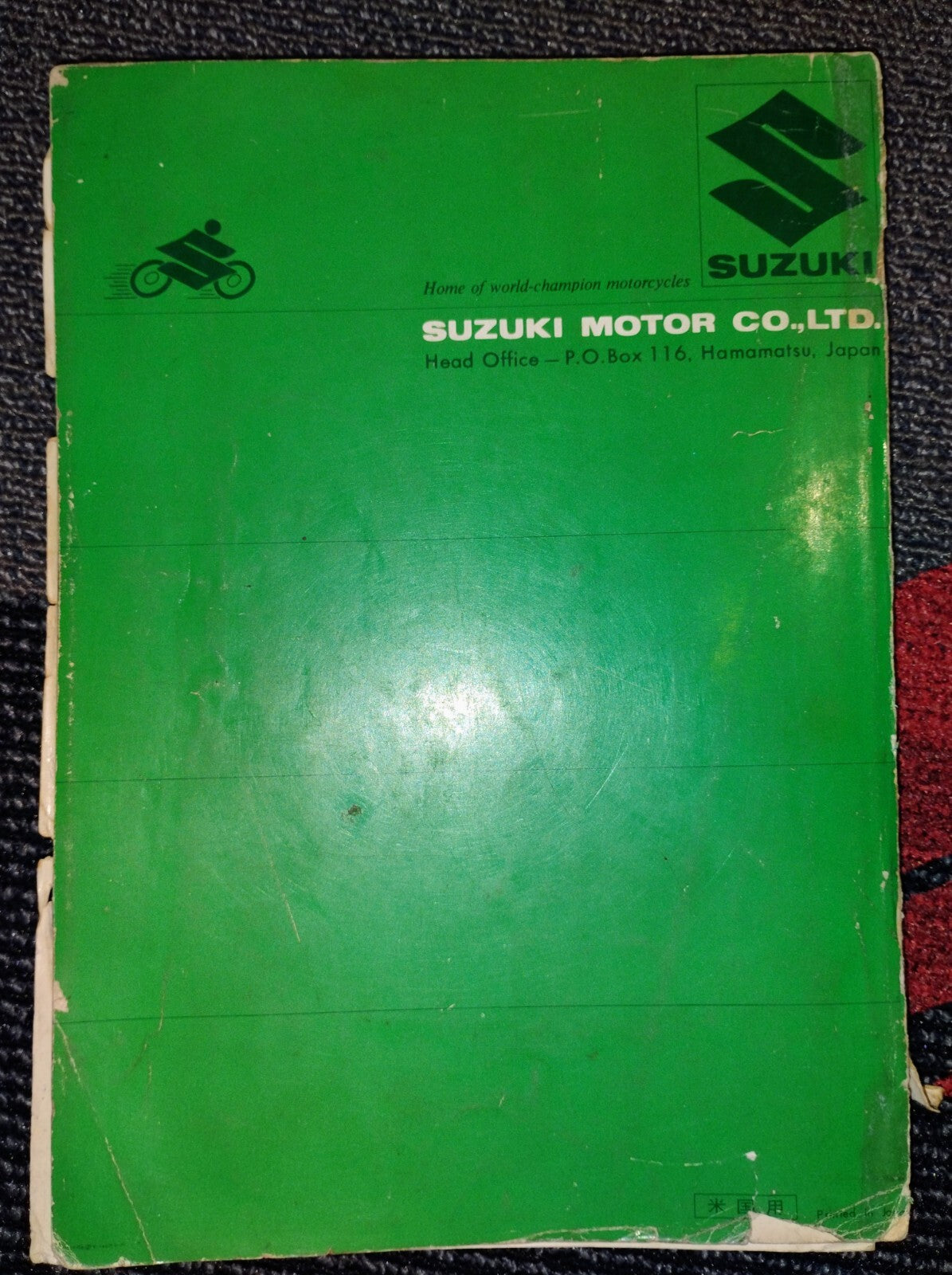 suzuki 1965 150 S32-2  manual repair manual shop manual service manual