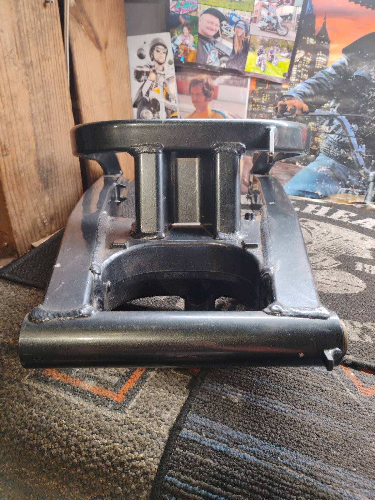 OEM Suzuki GSXR Swingarm Assembly Black/Gray  Aluminum GSX-R