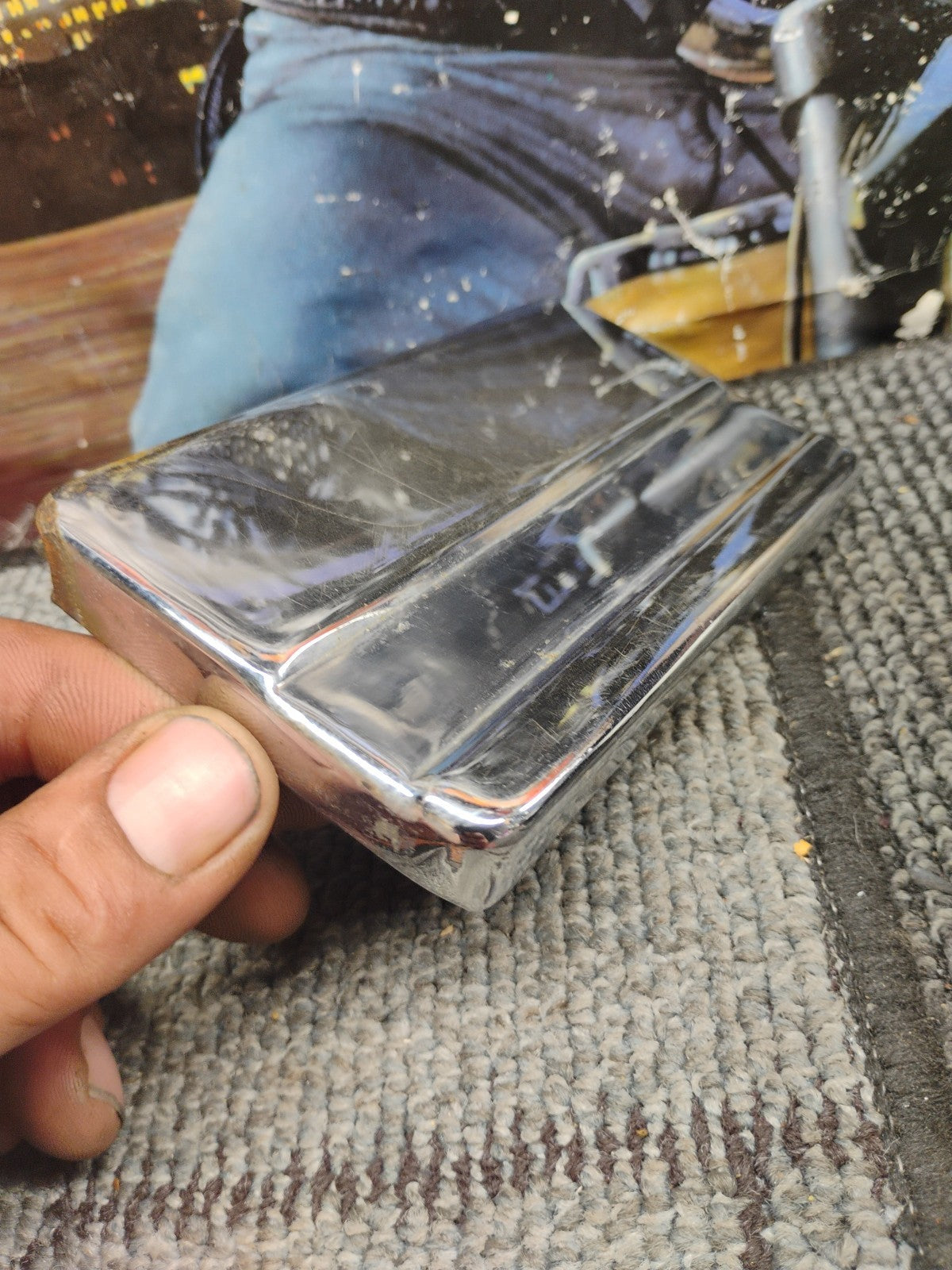 Harley-Davidson  Chrome Battery Top Cover  66367-97