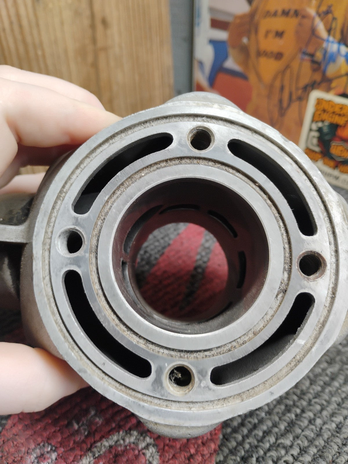 yamaha yz 85 barrel 4ES00 will need rebore/replate