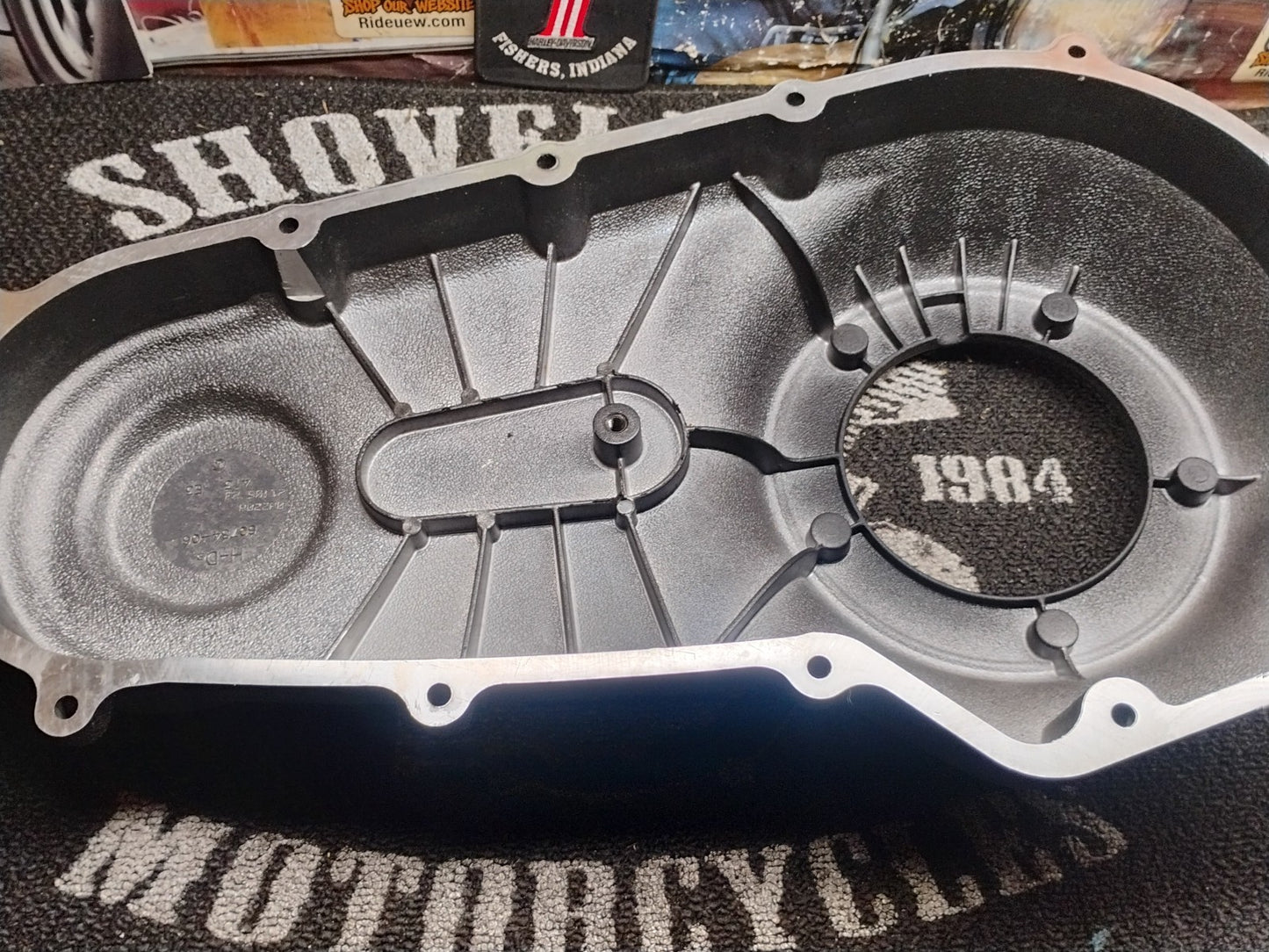 OEM Harley-Davidson 60784-06 Touring Wrinkle Black Outer Primary Cover 2006-2017