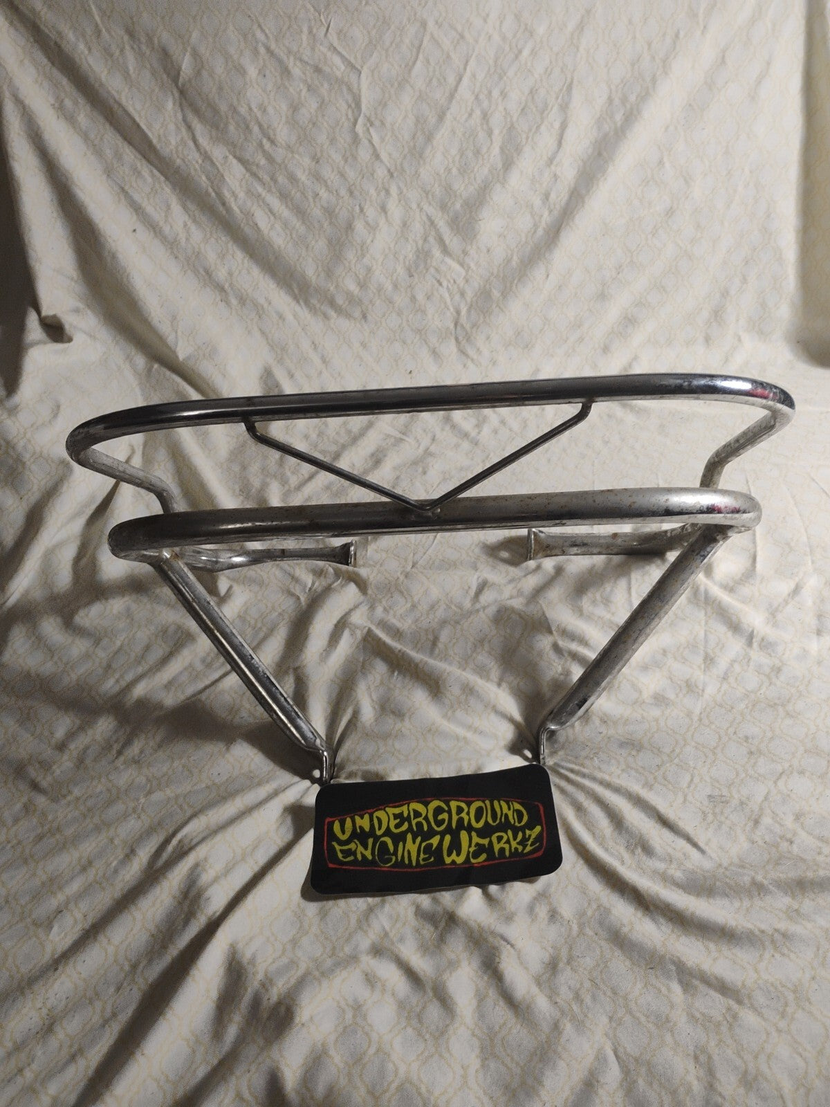 Rare Vintage Early GRAB BAR SEAT RAIL A10 A7 BSA 650 500 *2481 Nos OEM 