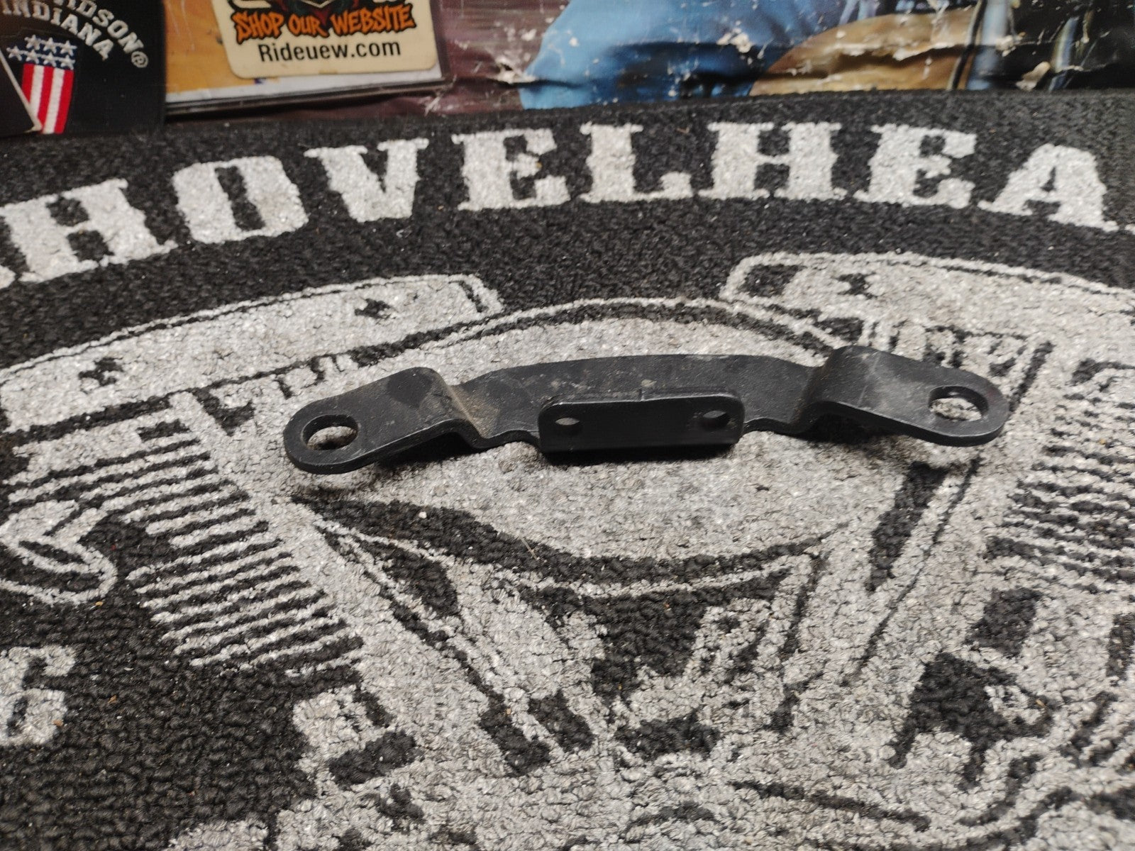 OEM Harley Davidson Battery Hold Down Bracket Strap Mount Sportster Dyna