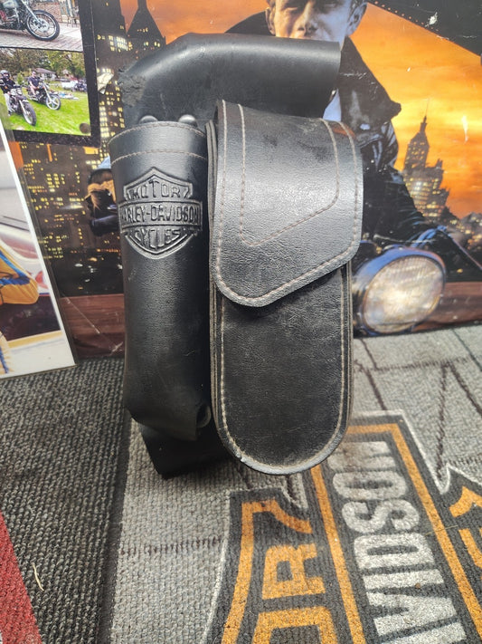 Harley Davidson Saddlebag Guard Bag with Water Bottle Holder