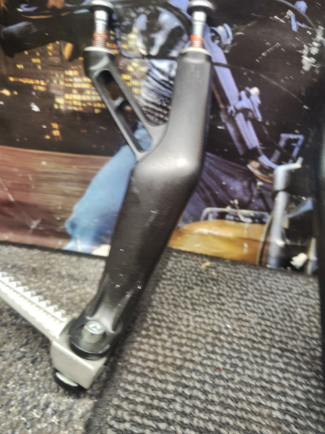 17-20 2018 YAMAHA YZF R6 AFTERMARKET REAR BACK PASSENGER PEG SET PAIR