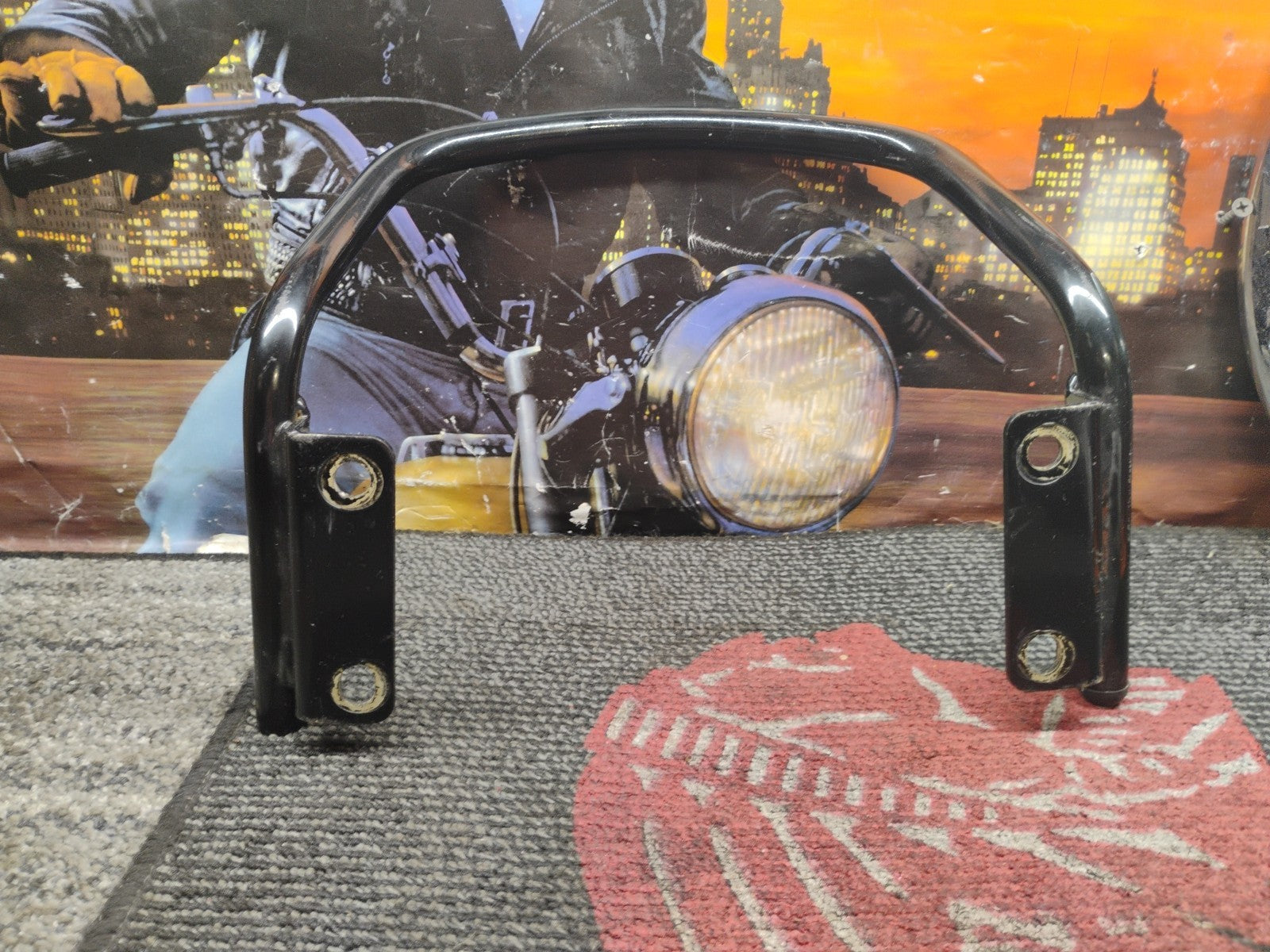 Royal Enfield Continental GT Interceptor 650 Rear Passenger Seat Grab Bar Handle