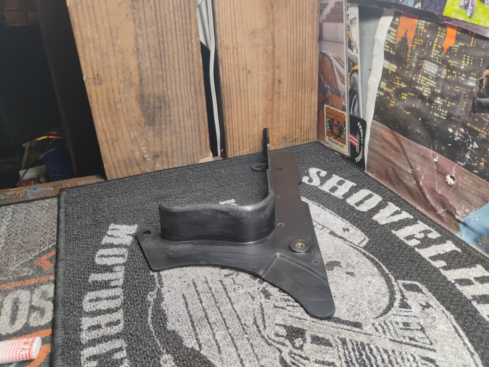 Harley Davidson Softail Lower Belt Guard Cover Black OEM 60313-00 FXST FLST 2000