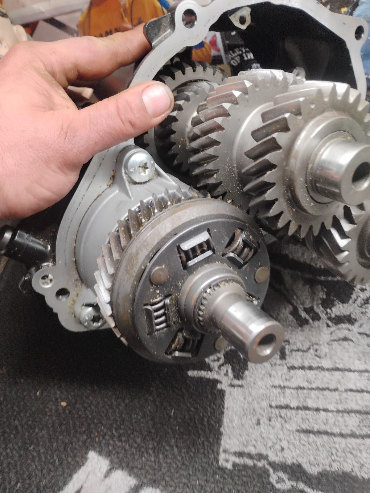 Title:  BMW R1200RS LC 2017 OEM TRANSMISSION GEARBOX INTERNALS SHAFTS GEARS LOW