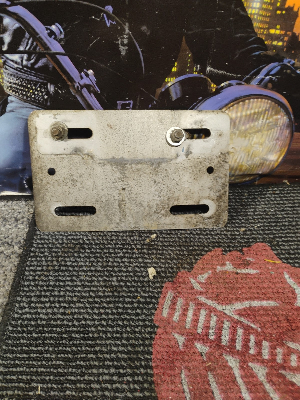 Motorcycle LICENSE PLATE MOUNT 