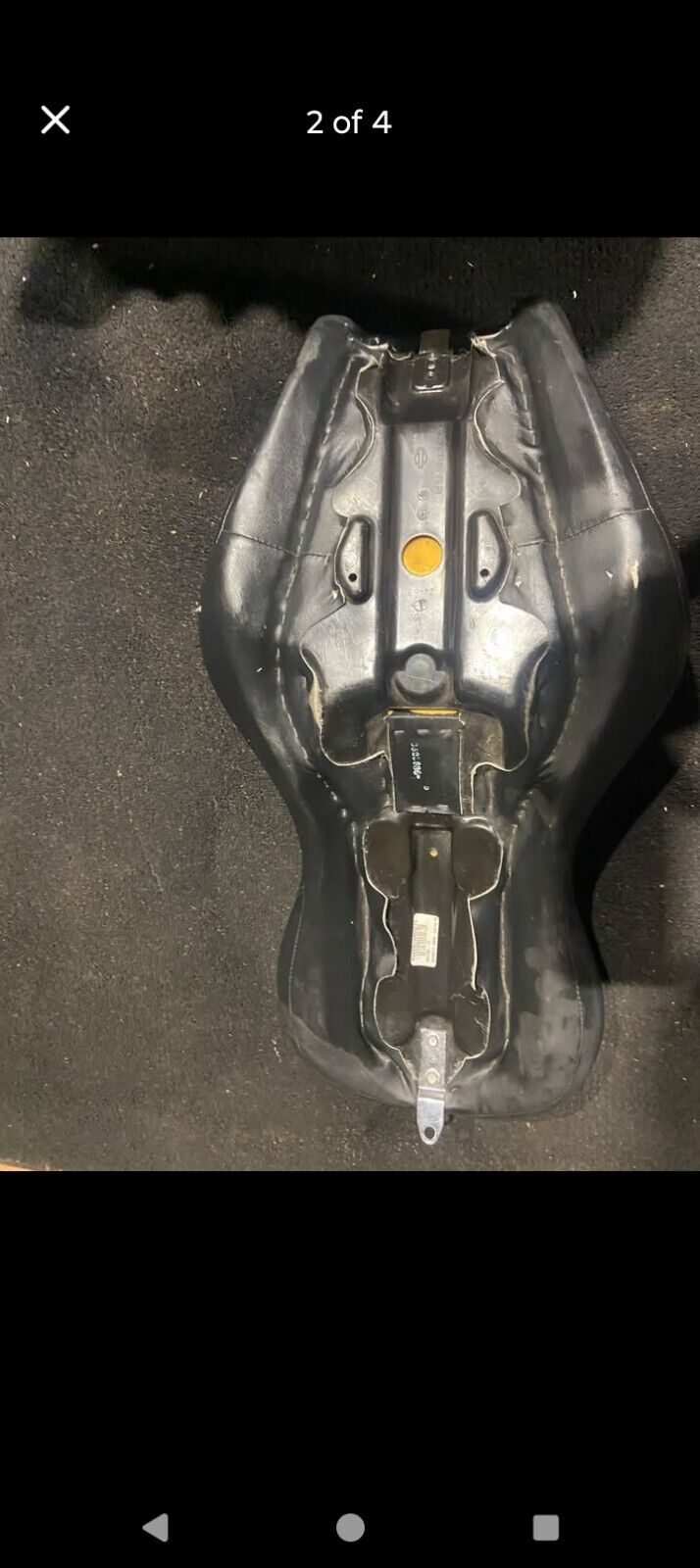 HARLEY-DAVIDSON GENUINE 12-18 DYNA SWITCHBACK 2-UP SEAT 54166-12-R