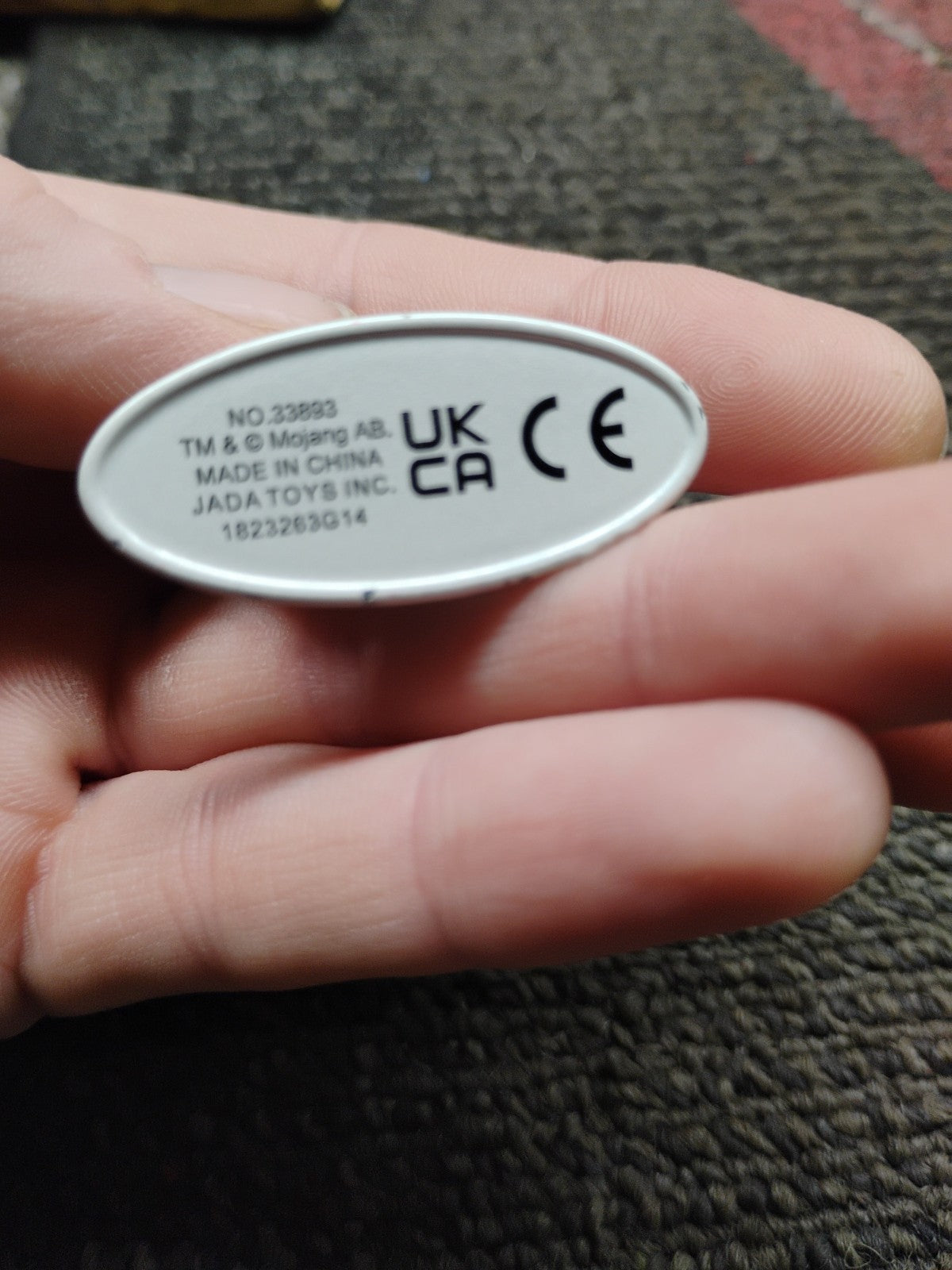 Minecraft Caves & Cliffs Jada Toys Nano Metal Goat Figure NO. 33893