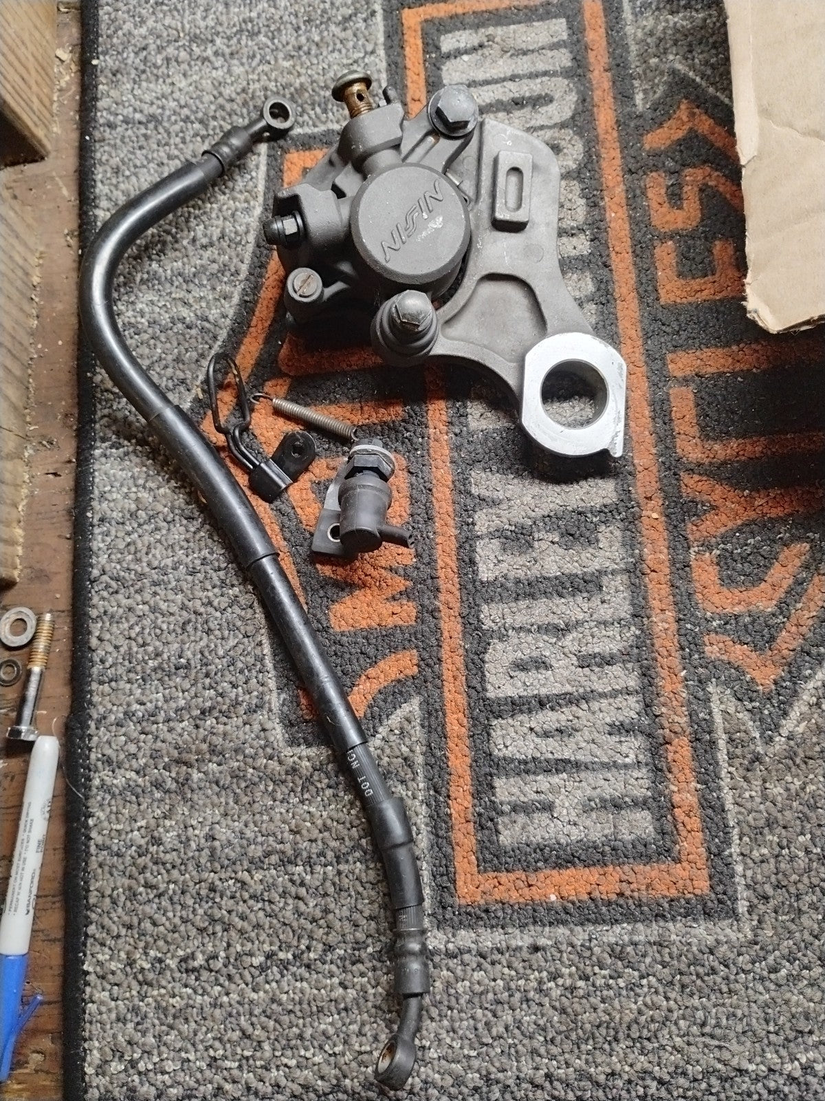 09-11 YAMAHA YZF R1 Rear Brake Caliper Master OEM Stock Good #0110