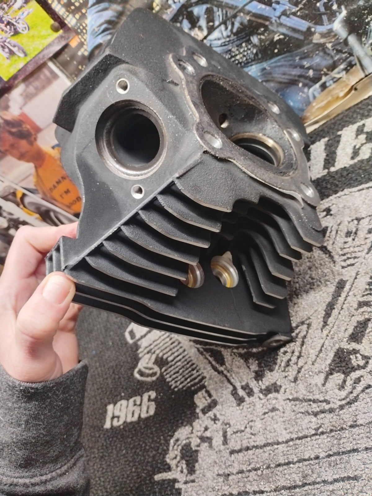 OEM 1999-2006 Harley-Davidson Twin Cam Front Cylinder Head 16723-99