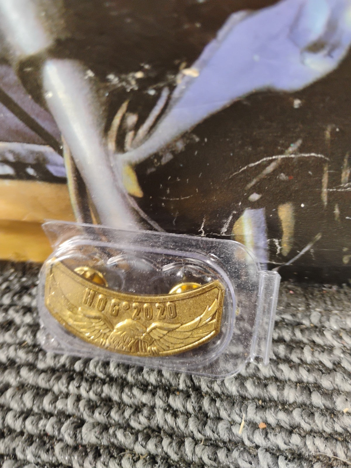 NEW 2020 HOG Harley Davidson Owners Group Pin Rocker Badge Wings HD Metal